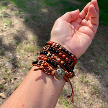 Load image into Gallery viewer, 5-Wrap with CITRINE Centerpiece