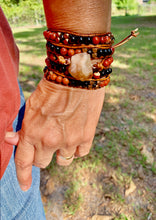 Load image into Gallery viewer, 5-Wrap with CITRINE Centerpiece