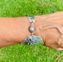 Load image into Gallery viewer, Spoon and handle MAP JASPER bracelet