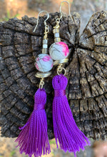 Load image into Gallery viewer, Purple Tassels
