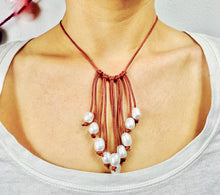 Load image into Gallery viewer, Leather Necklace
