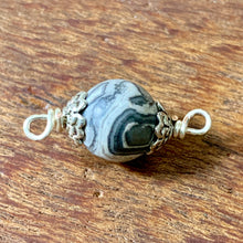 Load image into Gallery viewer, Spoon and handle YELLOW SEDIMENT JASPER bracelet