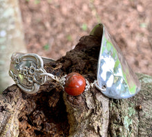 Load image into Gallery viewer, Spoon and handle RED JASPER bracelet
